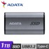 【ADATA 威剛】SE880 1TB 外接式固態硬碟    鈦灰