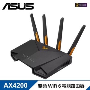 TUF GAMING 電競專用 TUF-AX4200 WI-FI 6 雙頻無線 路由器